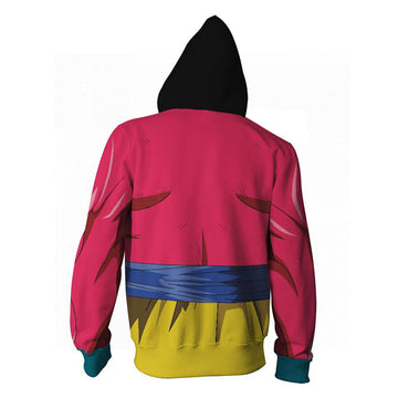 Son Goku Cosplay Sudadera Abrigo Con Capucha Impresa 3D Hombres Mujeres Chaqueta Larga Con Zip